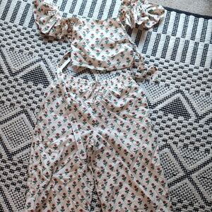 Floral Patterned Women's Jumpsuit